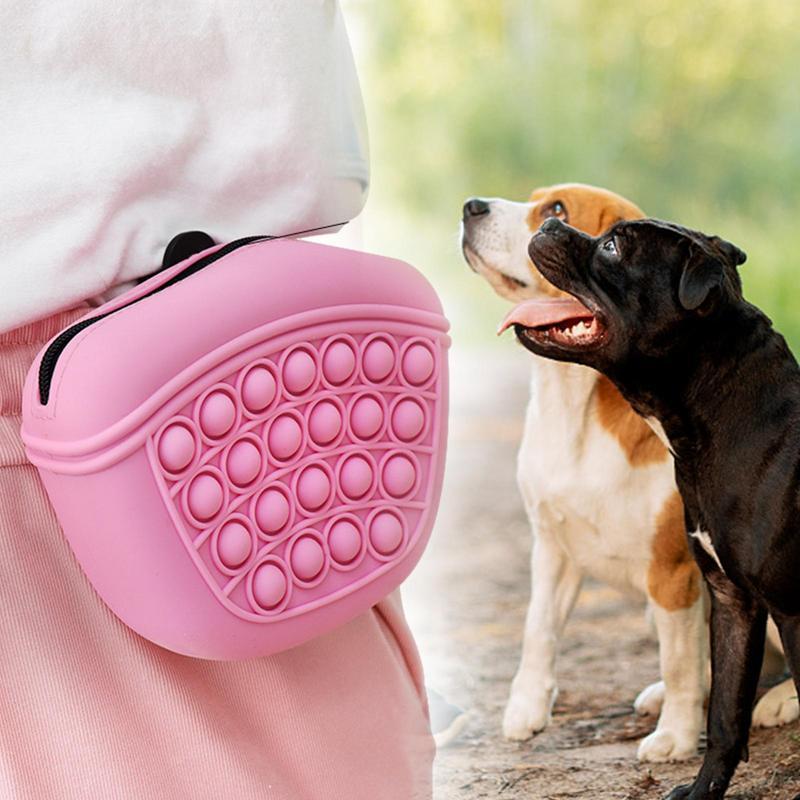 Silicone Treat Pouch Pet Training Bag