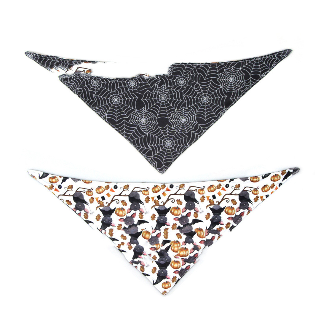 Pet Halloween Double-sided Saliva Towel - Image 3