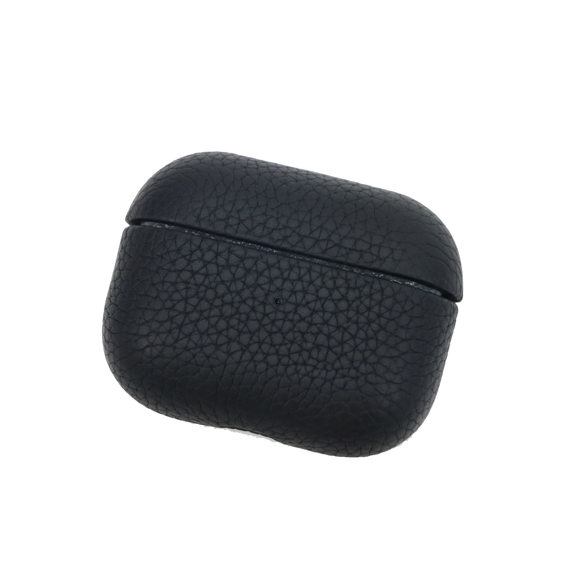 Portable Leather Litchi Pattern Earbuds Case - Image 4