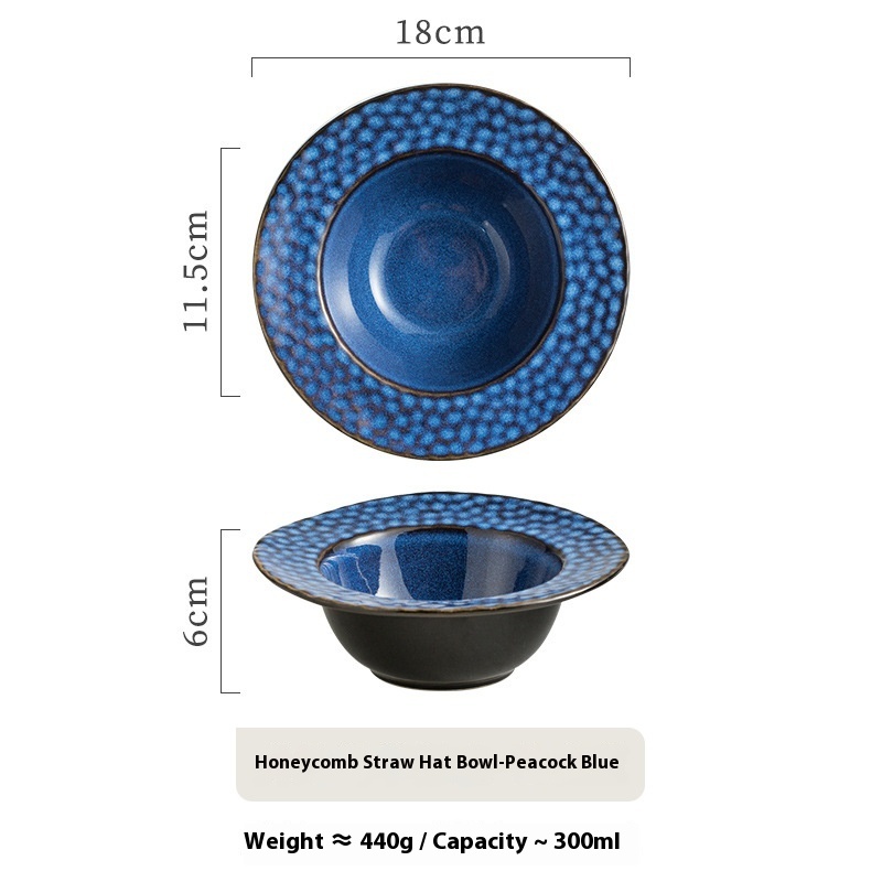 Japanese Style Thick Soup Deep Plates - Image 7