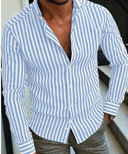 Casual Autumn Long Sleeve Shirt - Image 3