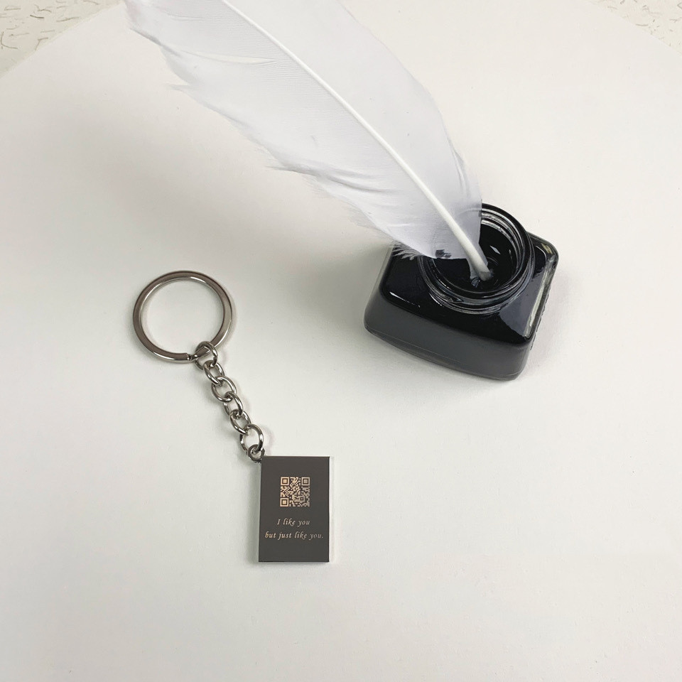 Envelope Express Zinc Alloy Keychain - Image 3