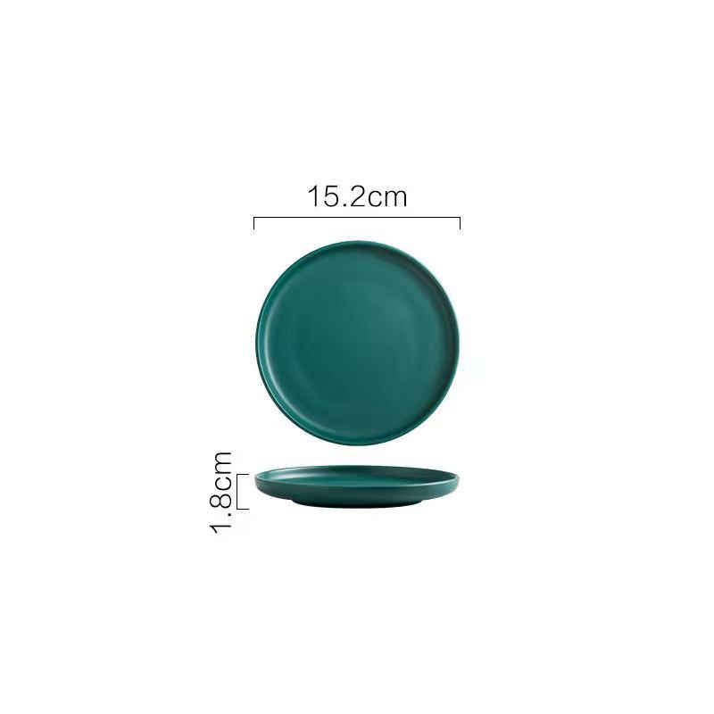 Western Slim Ceramic Steak Plate - Image 5