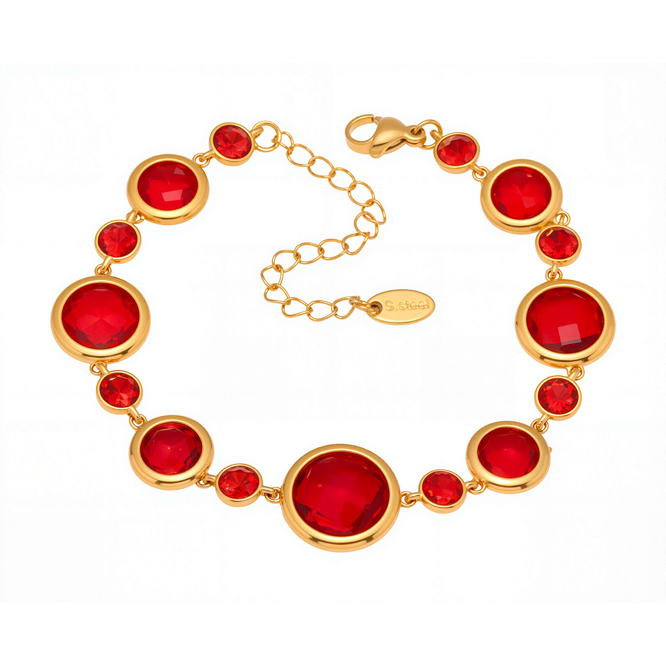Light-Luxury 18k Gold-Plated Summer Beach Anklet - Image 8
