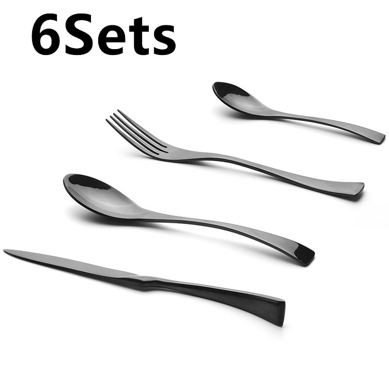 Stainless Steel Western Cutlery Gift Box Set - Image 9
