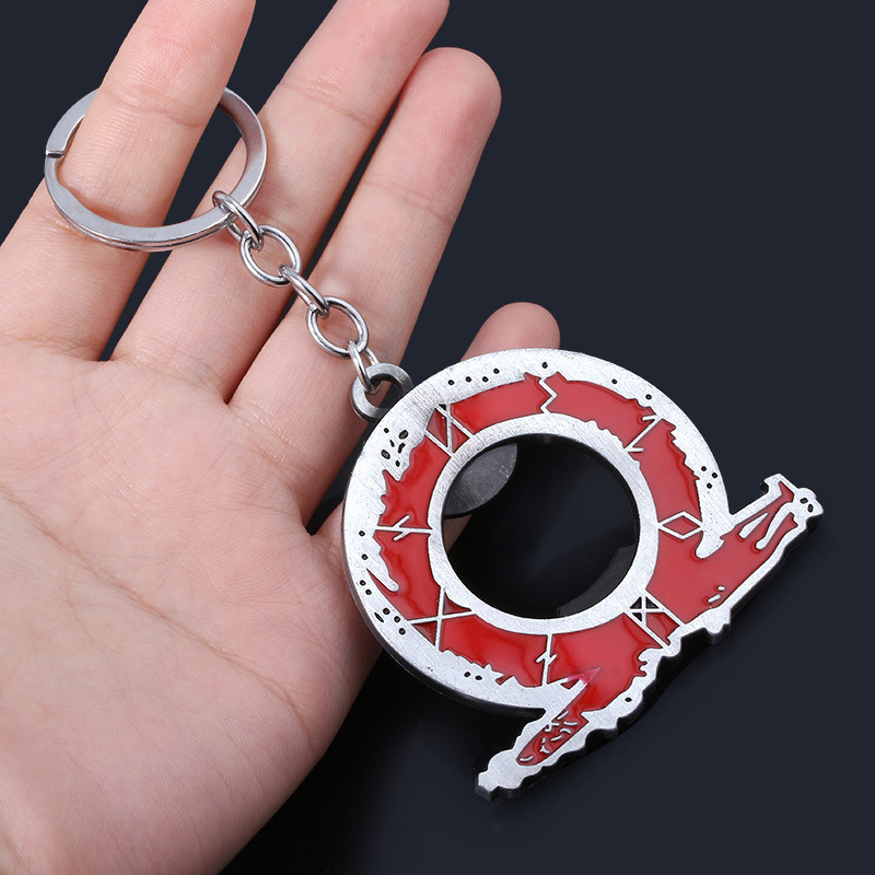Ninja Metal Bottle Opener Keychain