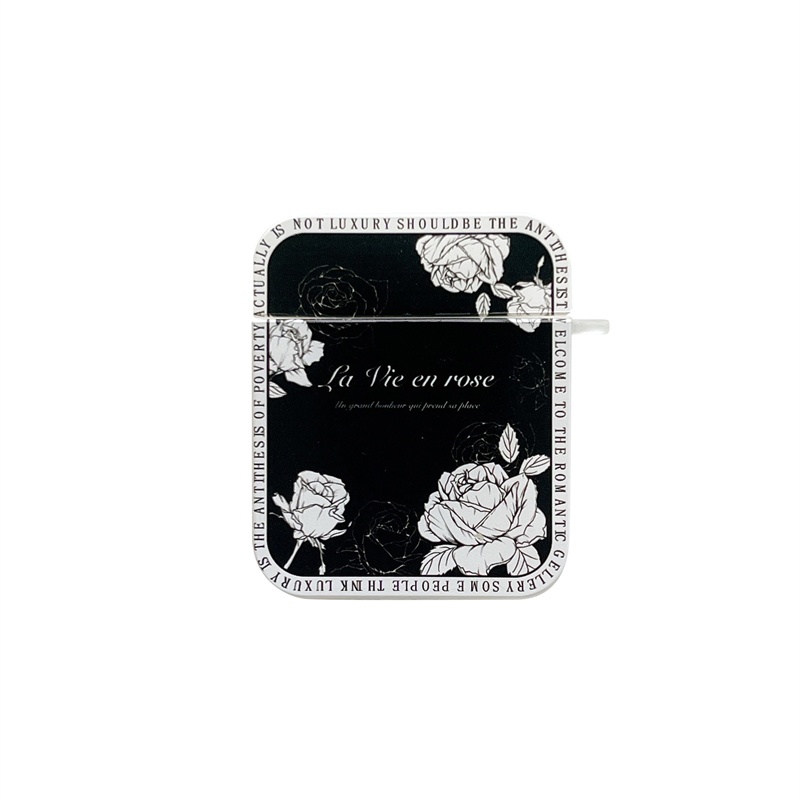 Vintage Lily Rose Flower Earphone Case - Image 4
