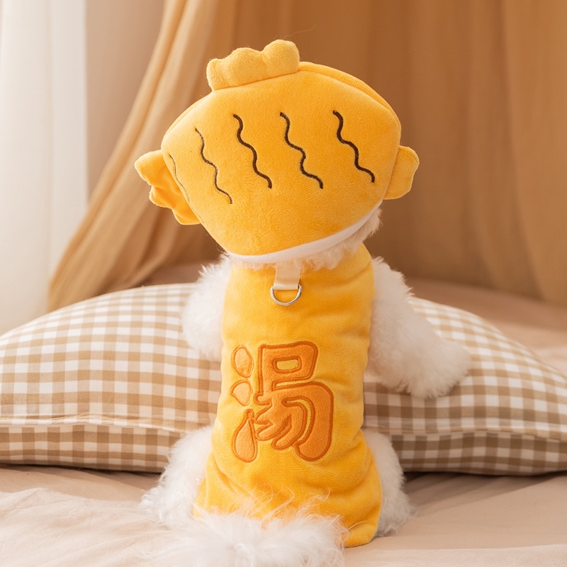 Pet Dog Funny Fish Shaped Clothing - Image 5