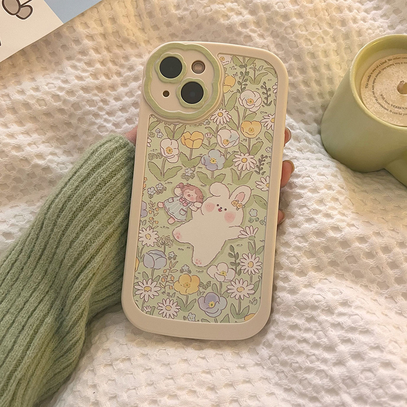 Flower Bear Doll Phone Case