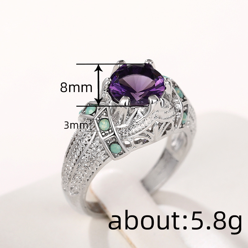 Fashion Court Round Ring For Men - Image 3