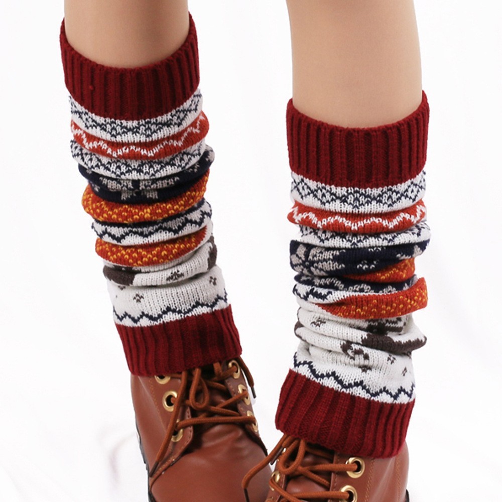 Women Warm Loose Cute Deer Socks - Image 4
