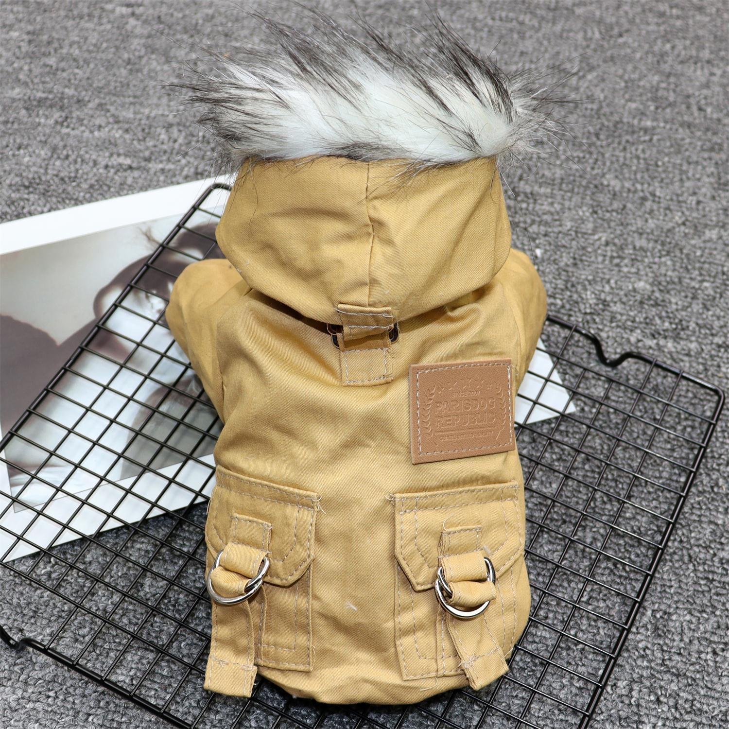 Mini Padded Dog Coat - Image 4
