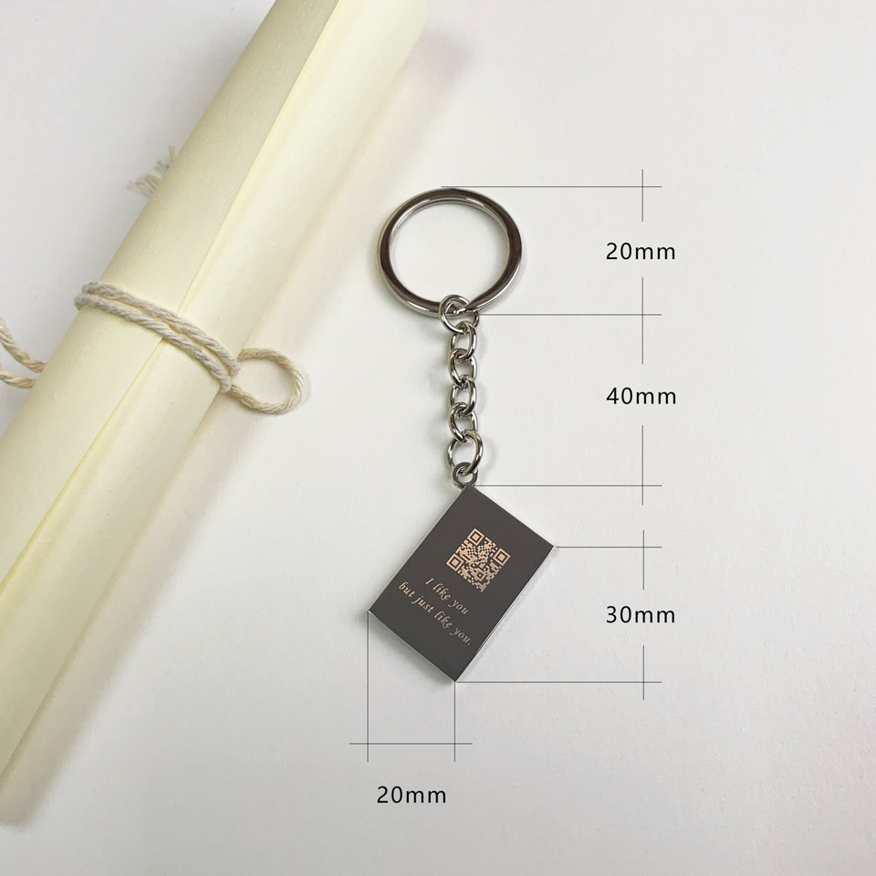 Envelope Express Zinc Alloy Keychain - Image 5