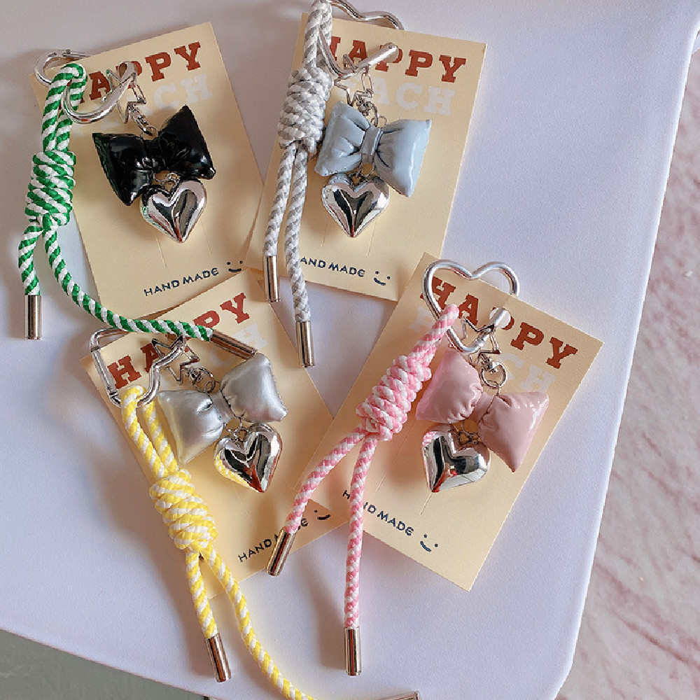 Fashion Bow Pendant Keychain