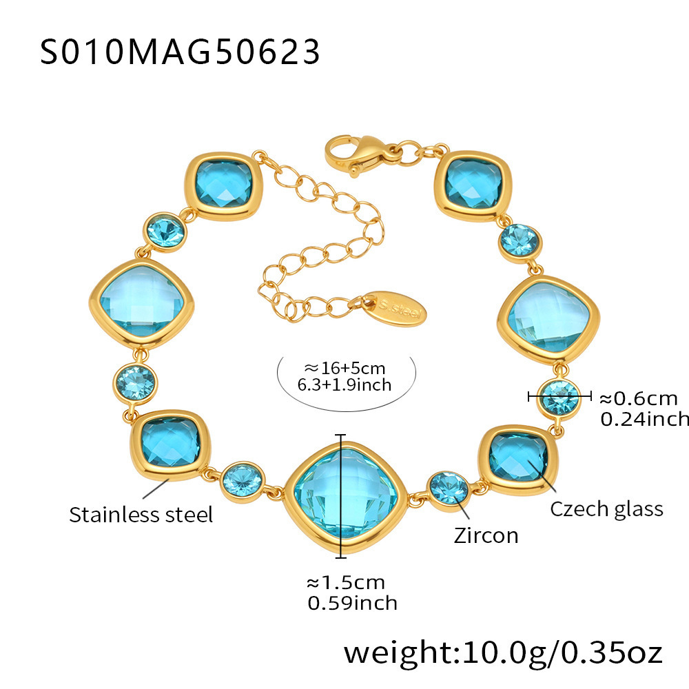 Light-Luxury 18k Gold-Plated Summer Beach Anklet - Image 2