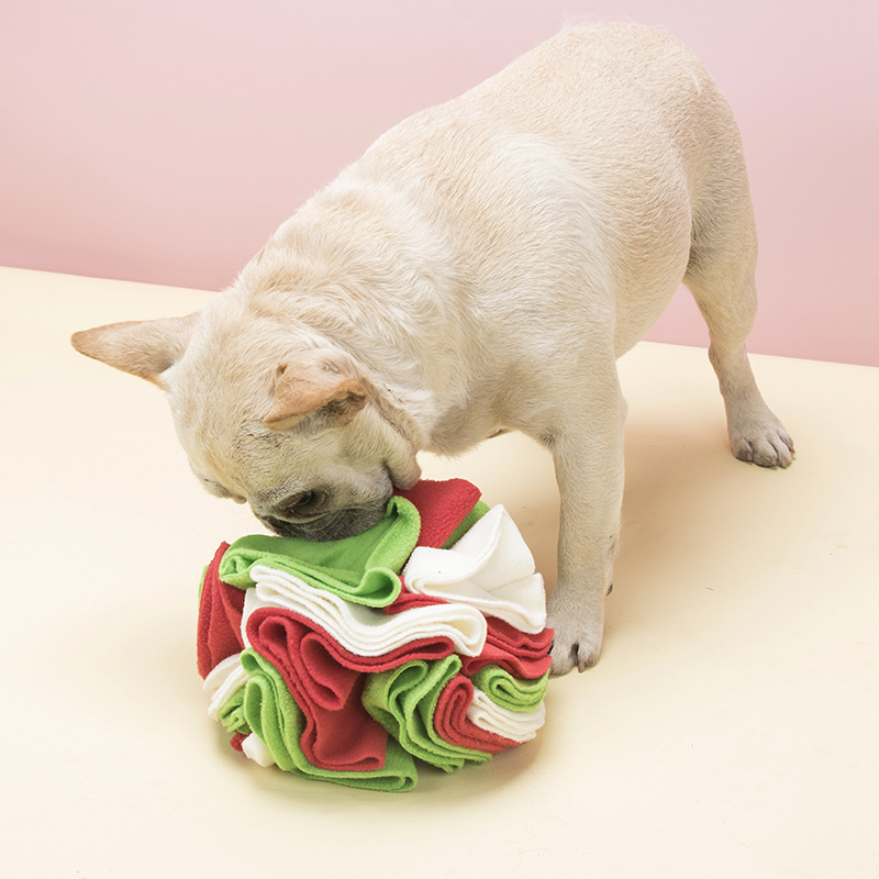 Snuffle Ball Dog Training Puzzle Mat Toy