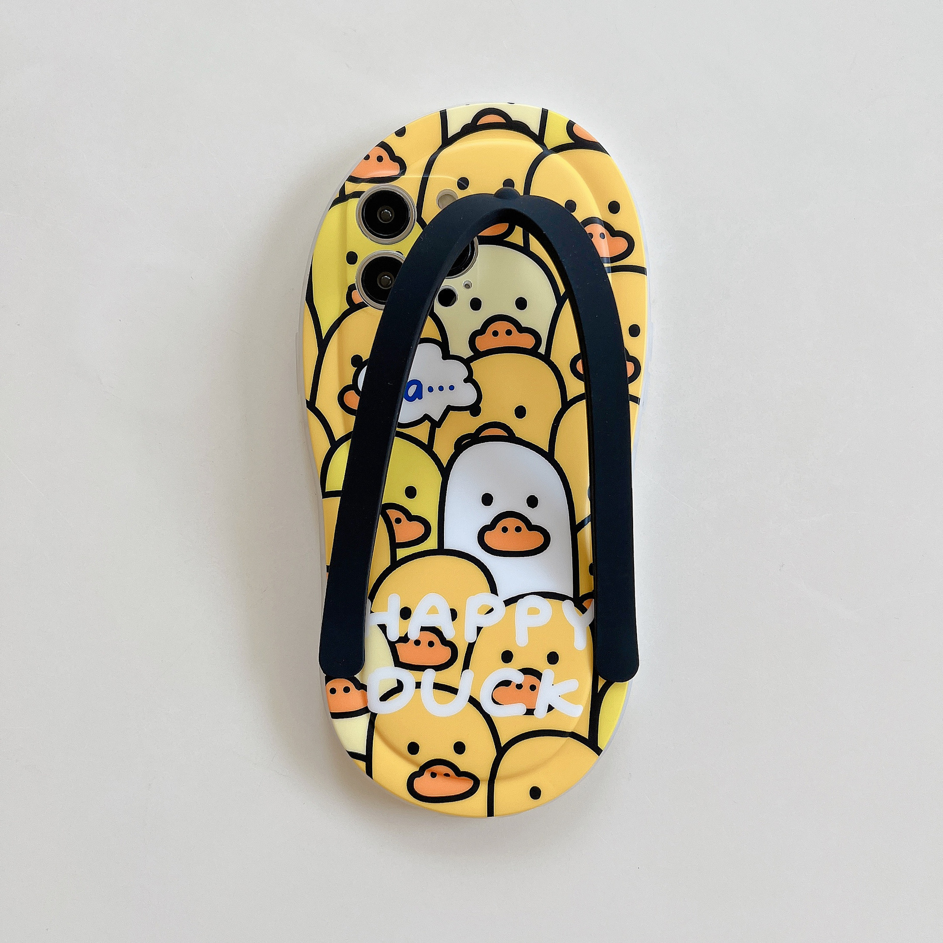 Little Yellow Duck Slipper Phone Case - Image 3