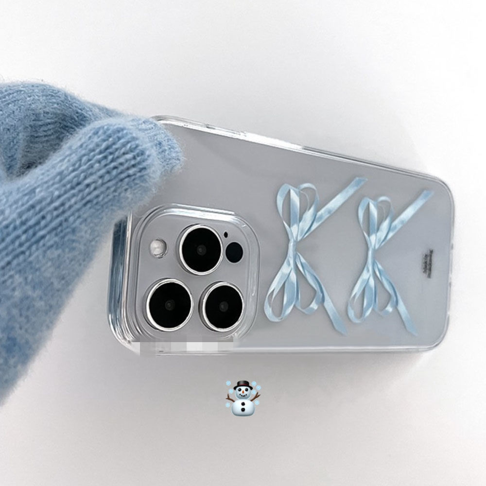 Ins Bow Transparent Phone Case - Image 9