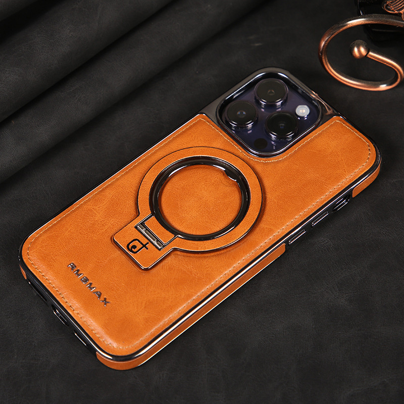 Business Drop-resistant Magnetic Bracket Phone Case