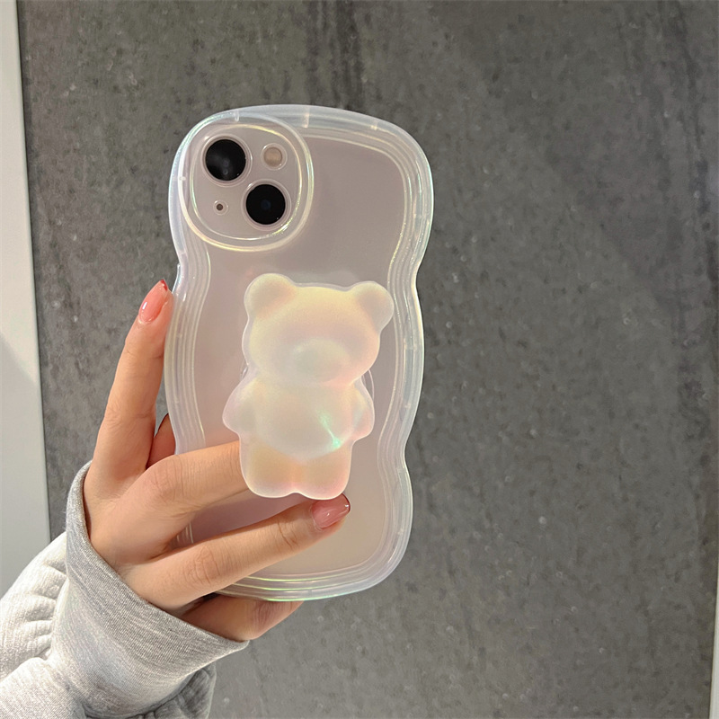 Premium Bear Holder Phone Case - Image 3