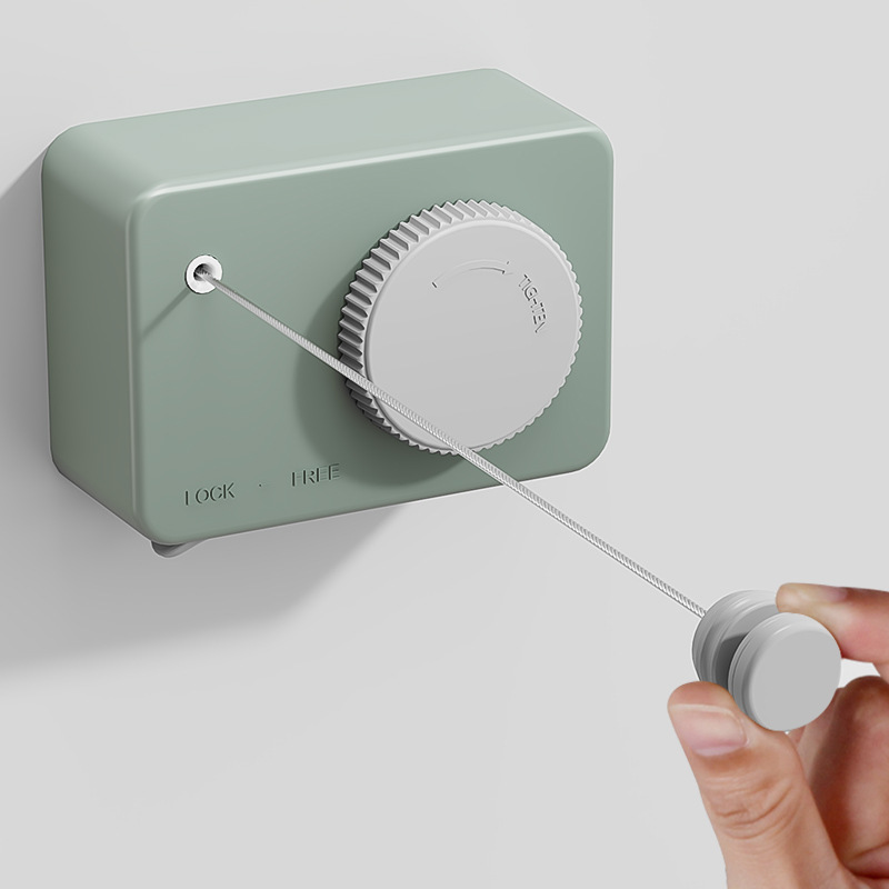 Invisible Retractable Clothesline Bathroom Drying Rack