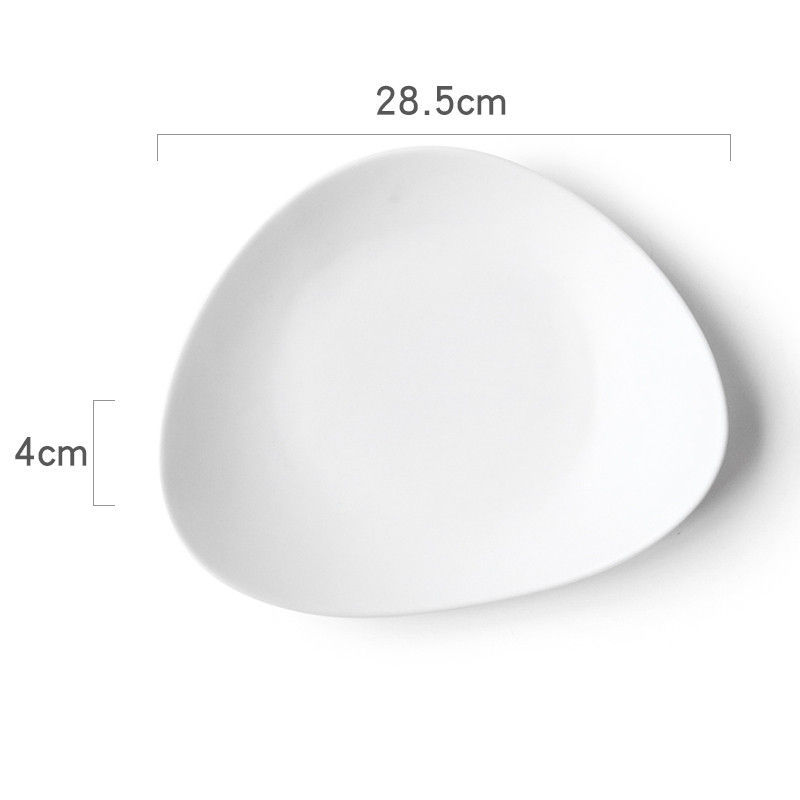 Irregular Household Ceramic Bowls And Plates - Image 10