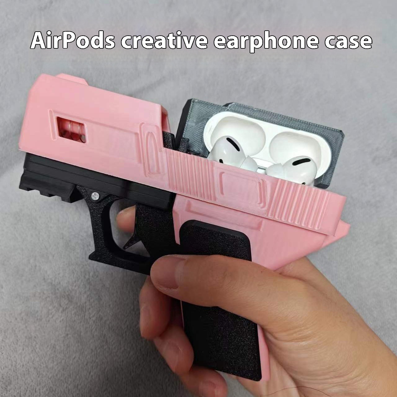 3D Printing Automatic Bounce Earphone Case