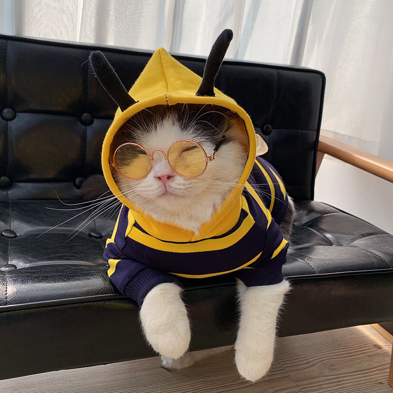 Honey Bee Cute Warm Plush Hoodies - Image 4