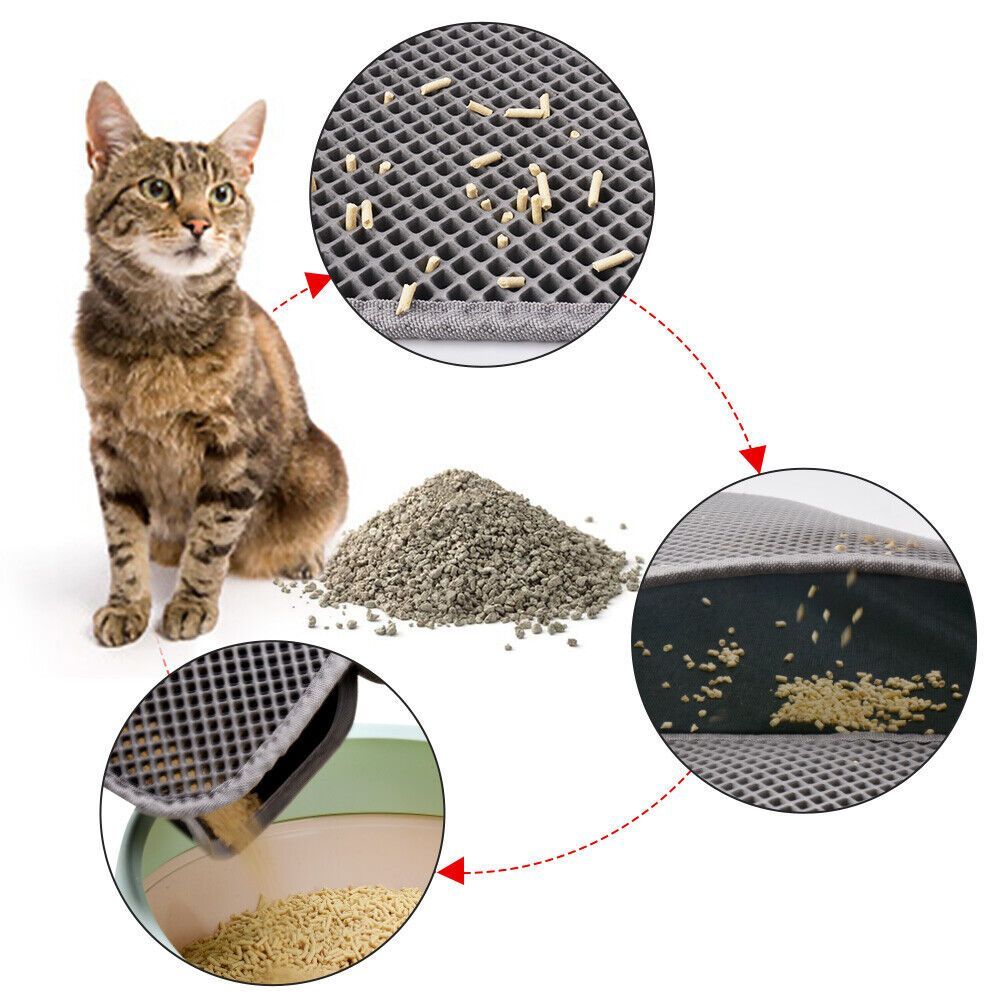 Honeycomb Double Layer EVA Cat Litter Pad - Image 9