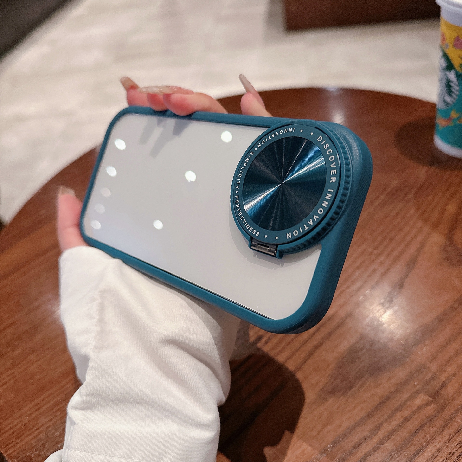 Mirror Lens Bracket Phone Case
