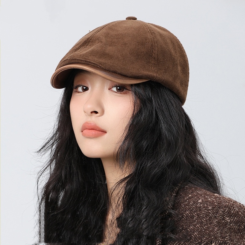 Fashion Retro Corduroy Advance Cap