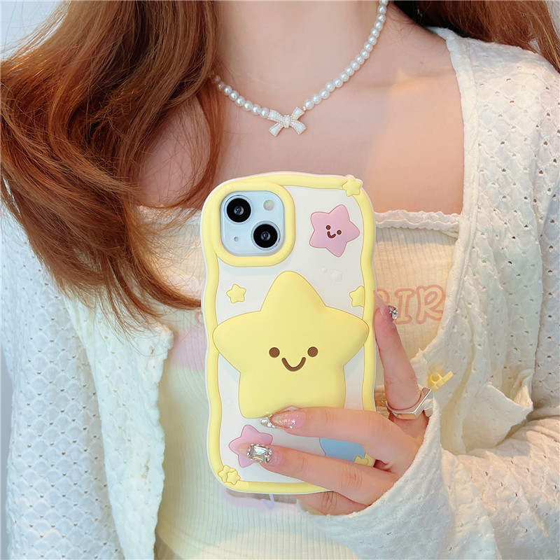 Yellow Silicone Protective Cover Phone Case - Image 4