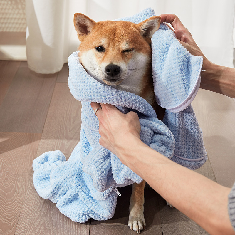 Pet Thickening And Quick-drying Absorbent Towel - Image 4