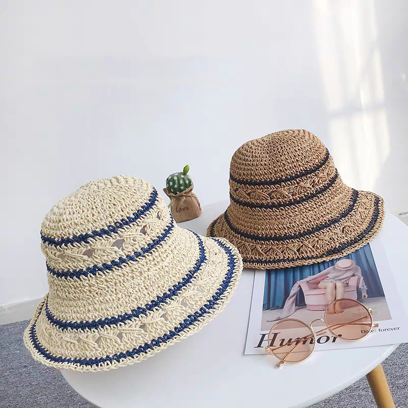 Spring Holiday Foldable Straw Hat