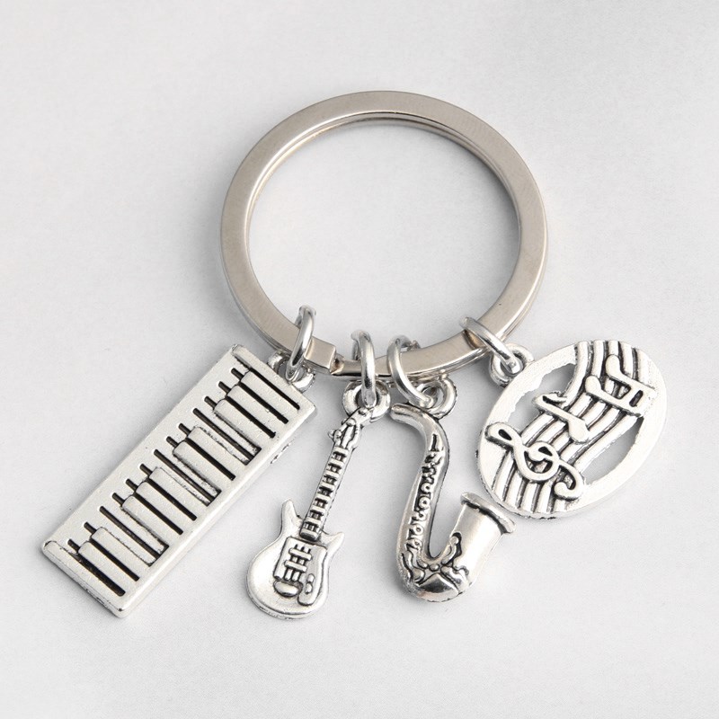 Electronic Musical Notes Organ Guitar Keychain - Image 5