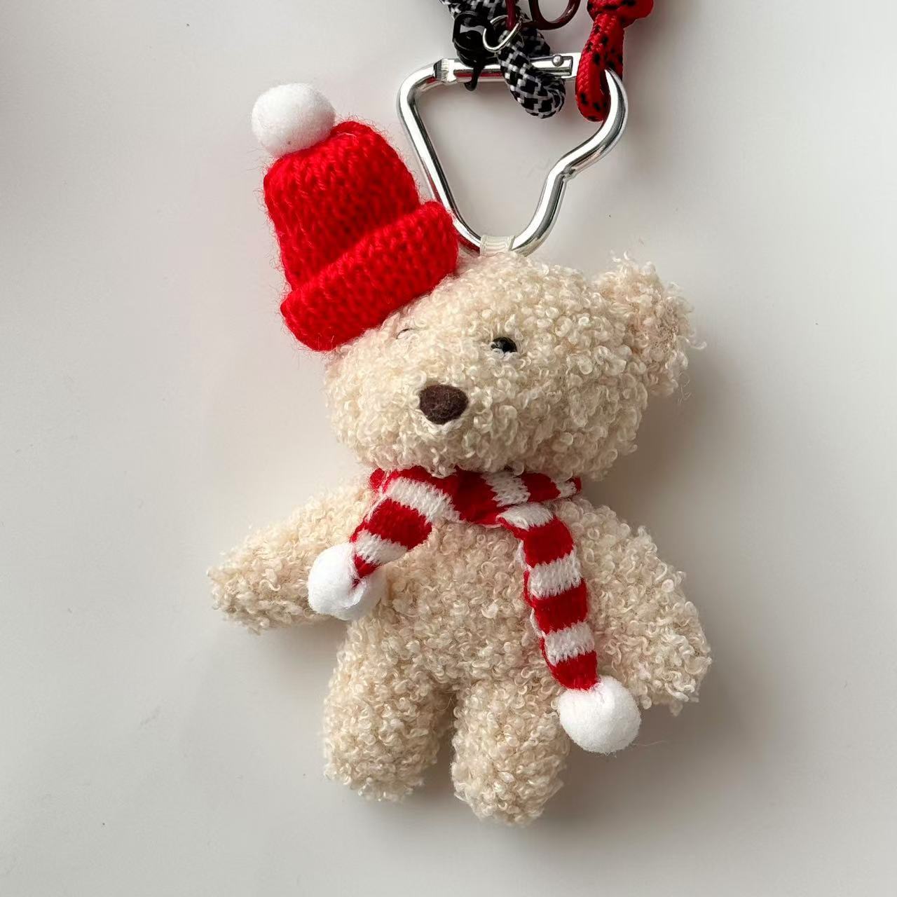 Fashion Bear Plush Pendant Keychain - Image 7