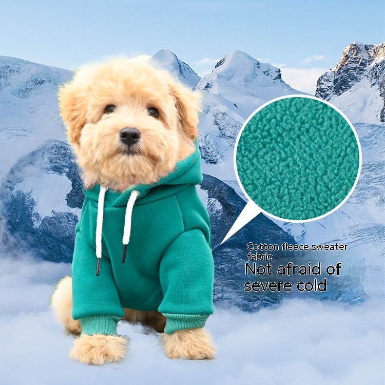 Pet Dog Fashion Simple Hooded Sweater - Image 7