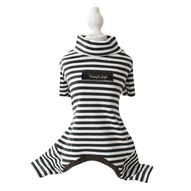 Cotton Eight-Color Striped Pet Leggings - Image 7