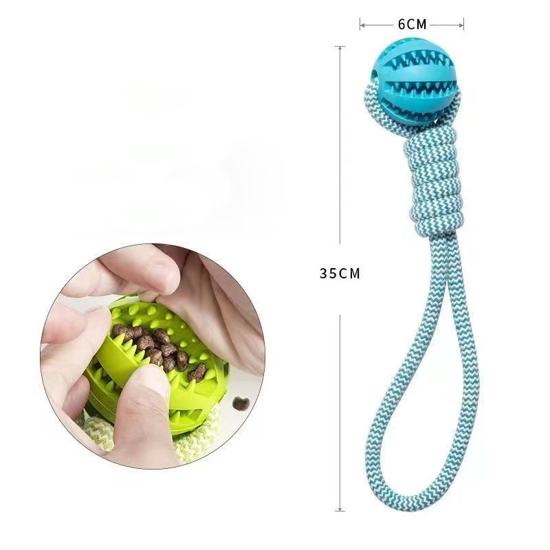 Interactive Hemp Rope Dog Treat Balls - Image 4