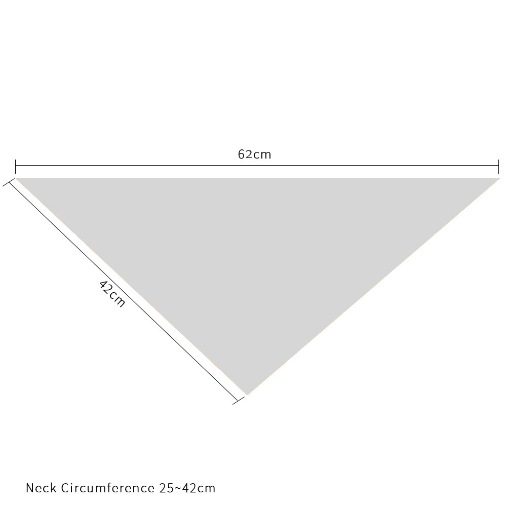 Single Layer Easter Bunny Pet Triangle Towel - Image 9