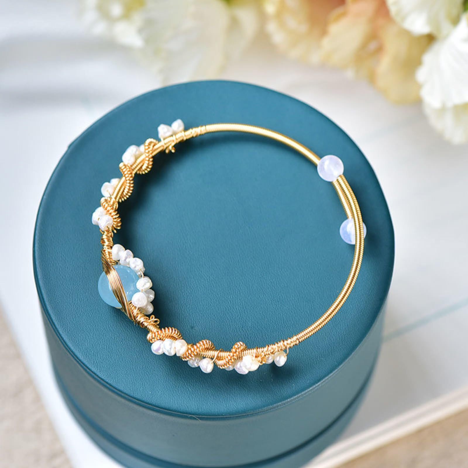Gold Plating Pearl Bracelet - Image 7