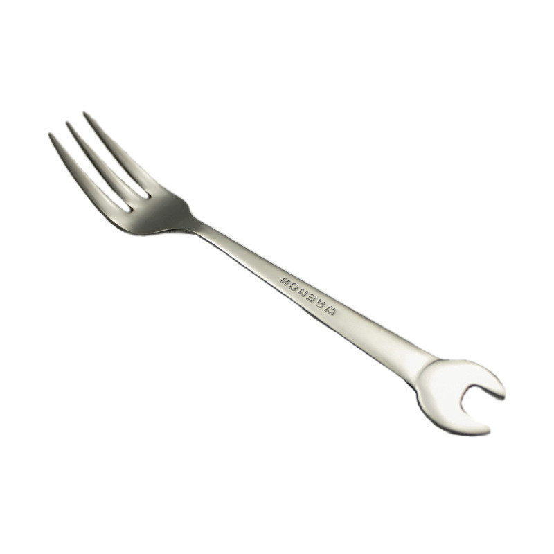 304 Stainless Steel Wrench Cutlery Set - Image 4