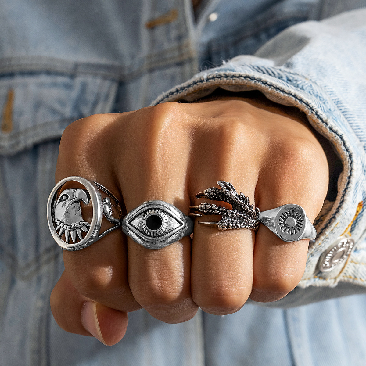 Retro Alloy High-Grade Ring for Men