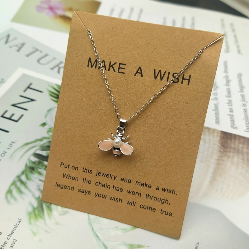 Cute Fashion Yellow Bee Necklace - Image 8