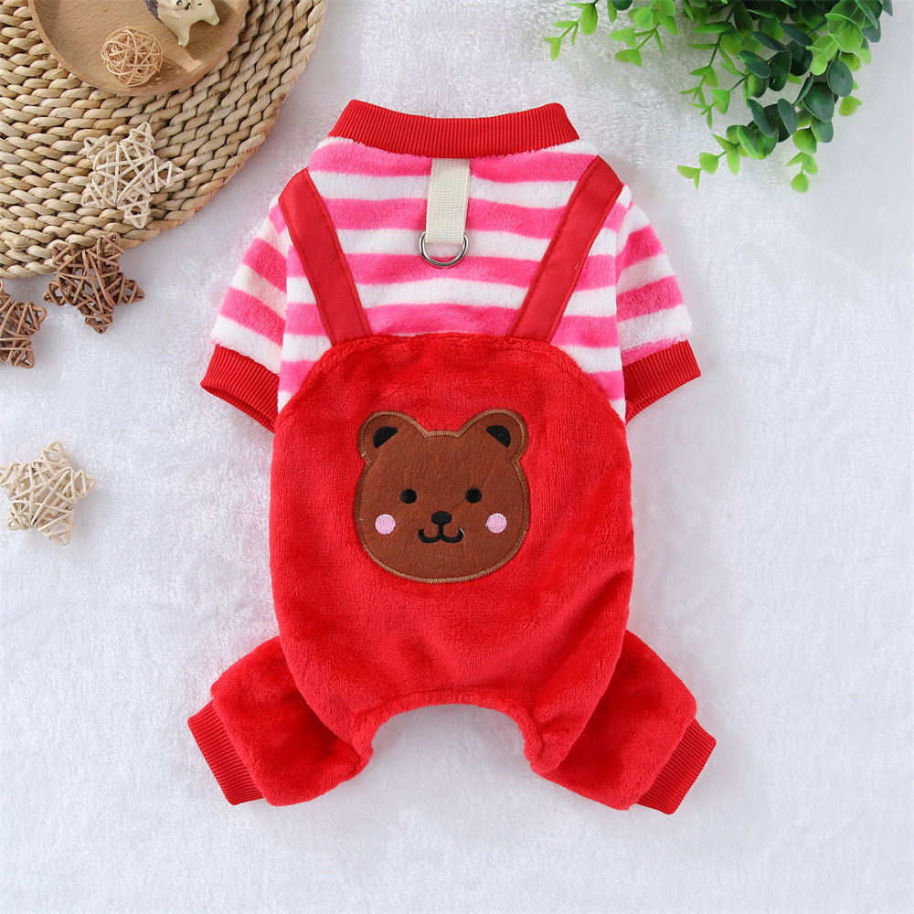 Pet Warm Thickened Flannel Four-Leg Clothing - Image 4