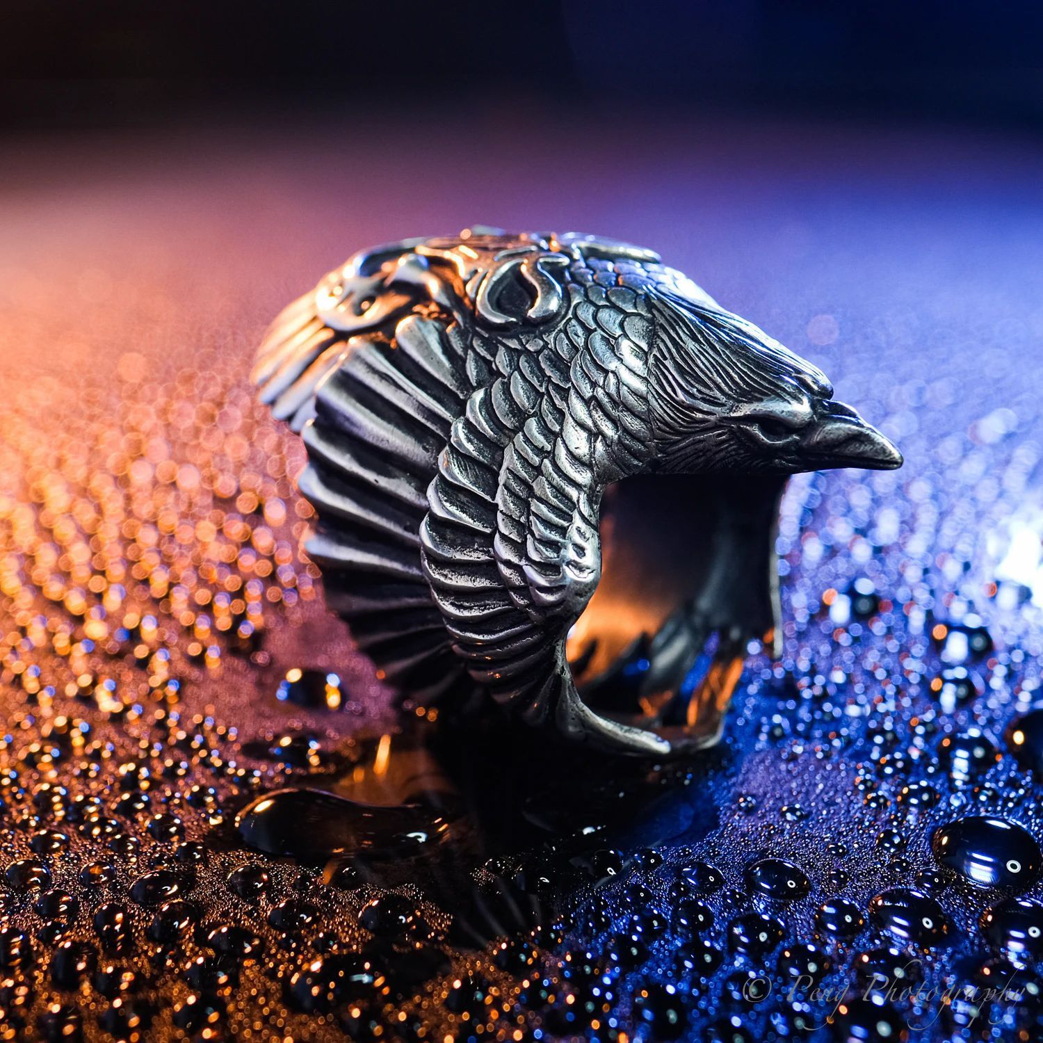 Fashion Personality Retro Eagle Men Ring